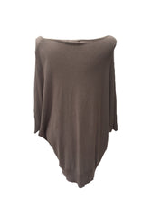 Load image into Gallery viewer, Guava Overlay knitted Tunic In Mocha - Feathers Of Italy 
