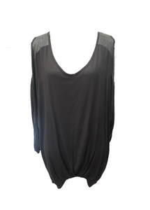 abruzzo sequin top soft