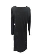Load image into Gallery viewer, Limited Edition Long Line Jumper with front Splits In Grey - Feathers Of Italy 

