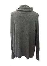 Load image into Gallery viewer, Diamante Cuff Jumper in Grey - Feathers Of Italy 
