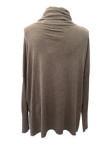 Load image into Gallery viewer, Diamante Cuff Jumper in Mocha - Feathers Of Italy 
