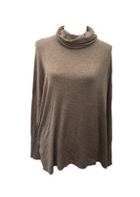 Load image into Gallery viewer, Diamante Cuff Jumper in Mocha - Feathers Of Italy 
