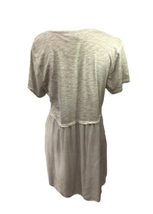 Washed Smock T Shirt and Cotton Top in Three Colours Made In Italy by Feathers Of Italy One Size - Feathers Of Italy 
