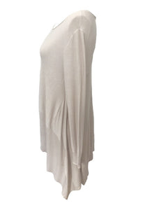 Mont Blanc Jumper in Cream - Feathers Of Italy 