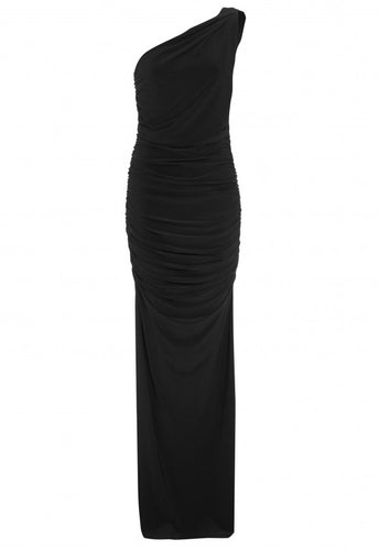 LBD Angelina Black Dress - Feathers Of Italy 
