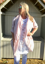 Load image into Gallery viewer, Multi-Wear Soft Drape 100% Cotton Beach Jacket in White Made In Italy by Feathers Of Italy One SIze - Feathers Of Italy 
