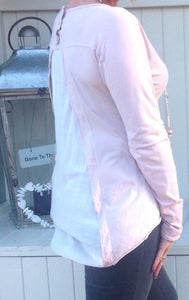 Gypsy Top in Pink - Feathers Of Italy 