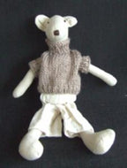 LINEN BOY MOUSE - Feathers Of Italy 
