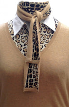 Load image into Gallery viewer, Oui De Mai 3 Piece Top Set in Leopard - Feathers Of Italy 
