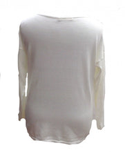 Load image into Gallery viewer, Soft Knit Stud Star Jumper in Cream - Feathers Of Italy 
