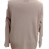 Load image into Gallery viewer, Soft Knit Stud Star Jumper in Pink - Feathers Of Italy 
